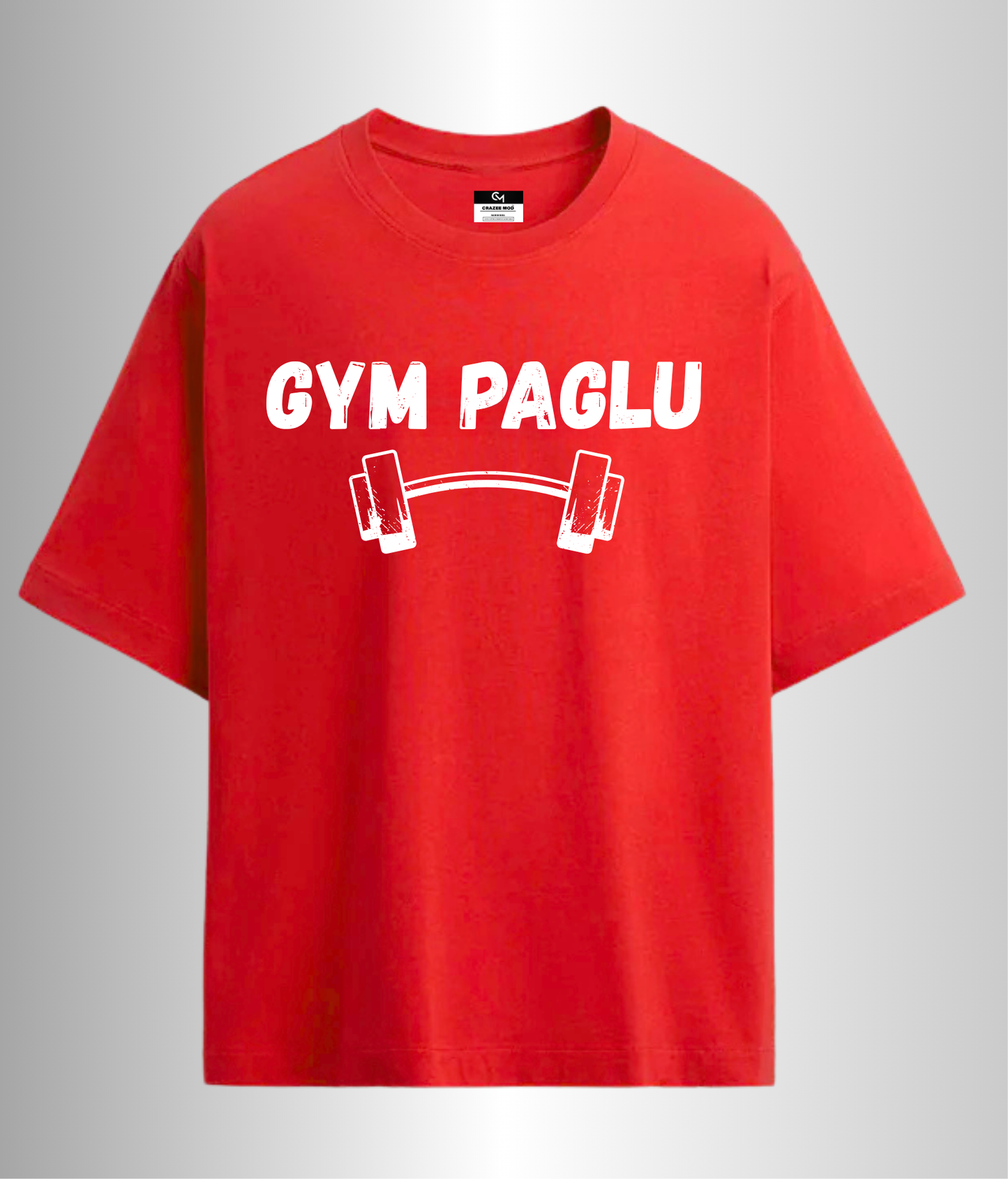 GYM PAGLU - Unisex Oversized Tshirt