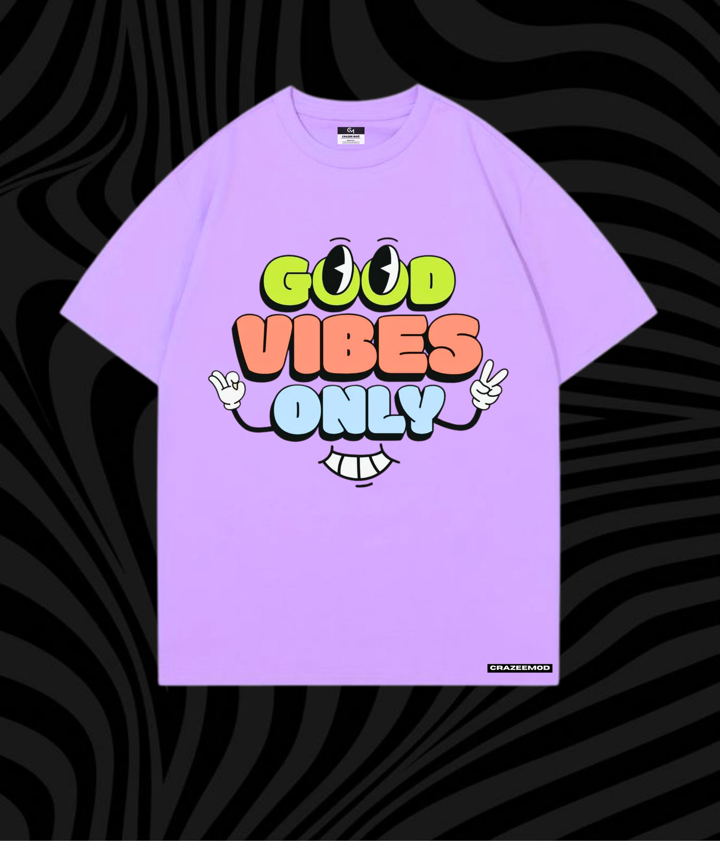 Good vibes Only- Unisex Oversized Tshirt
