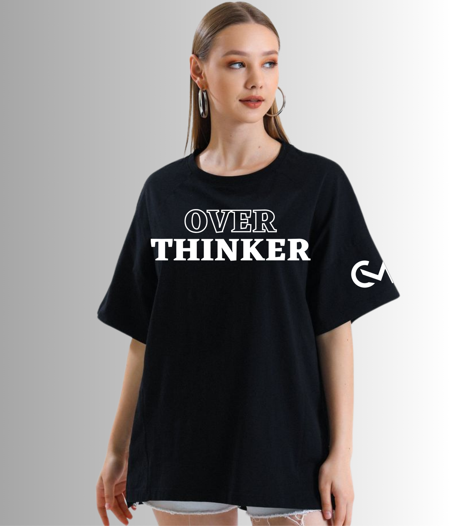 Over Thinker - Unisex Oversized Tshirt