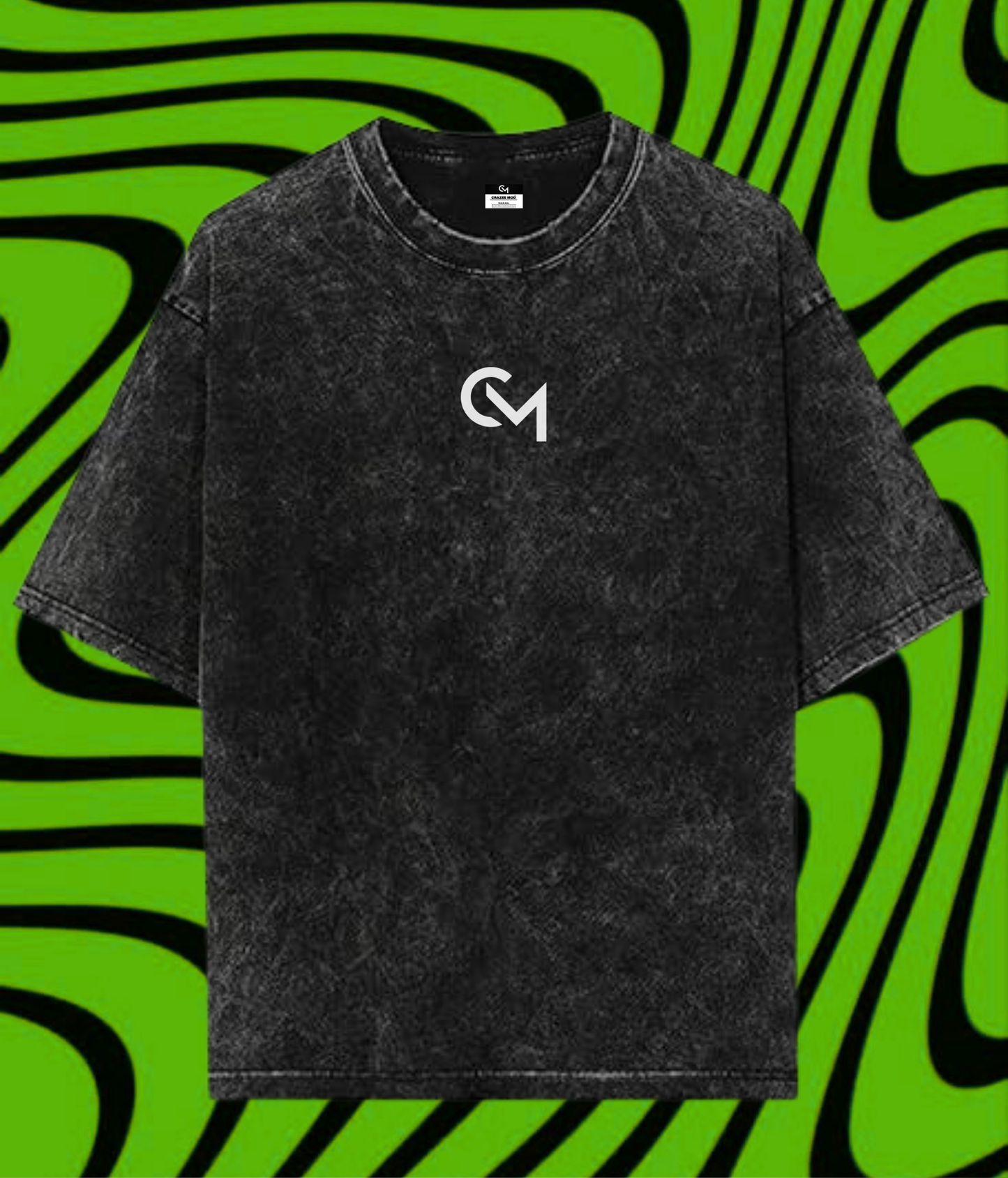 " Future is Now " Acid Wash - Unisex Oversized Tshirt