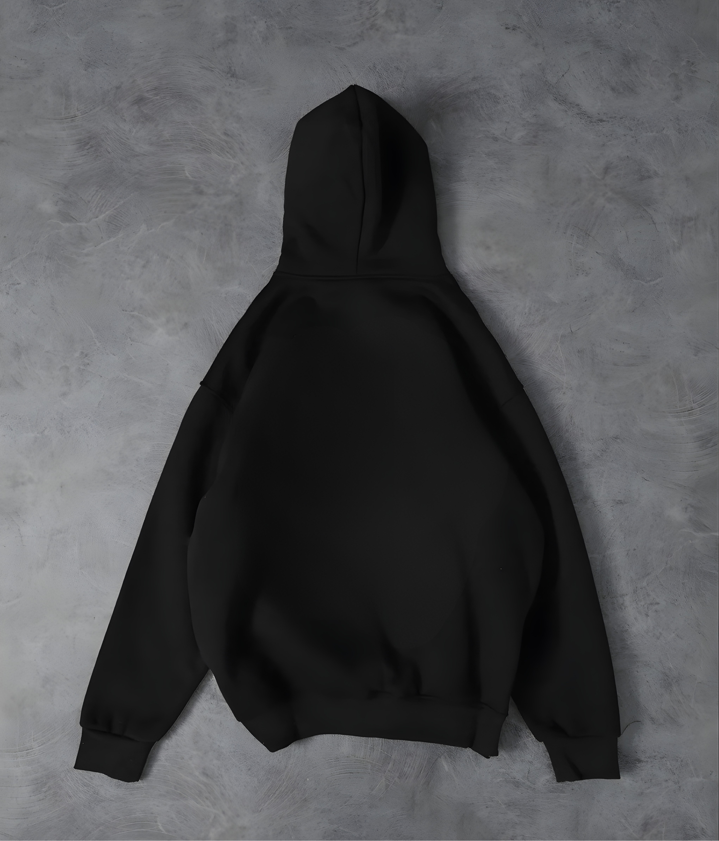 Everyday Solid Black- Unisex Loose fit Hoodie