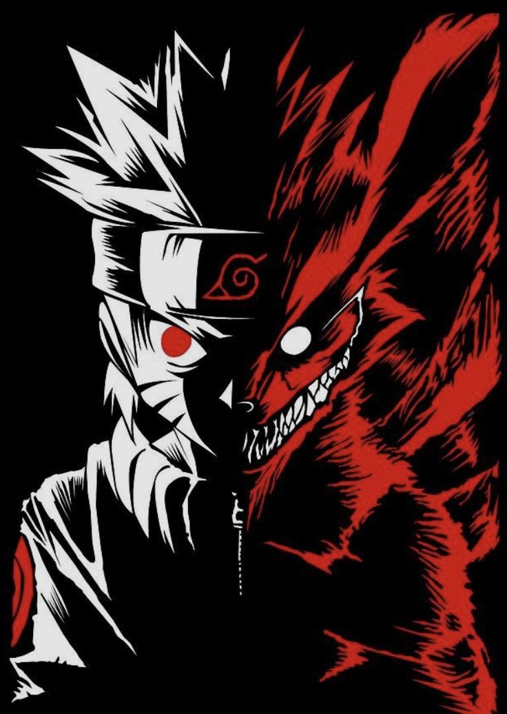 NARUTO ANIME Design- Oversized Men Tshirt