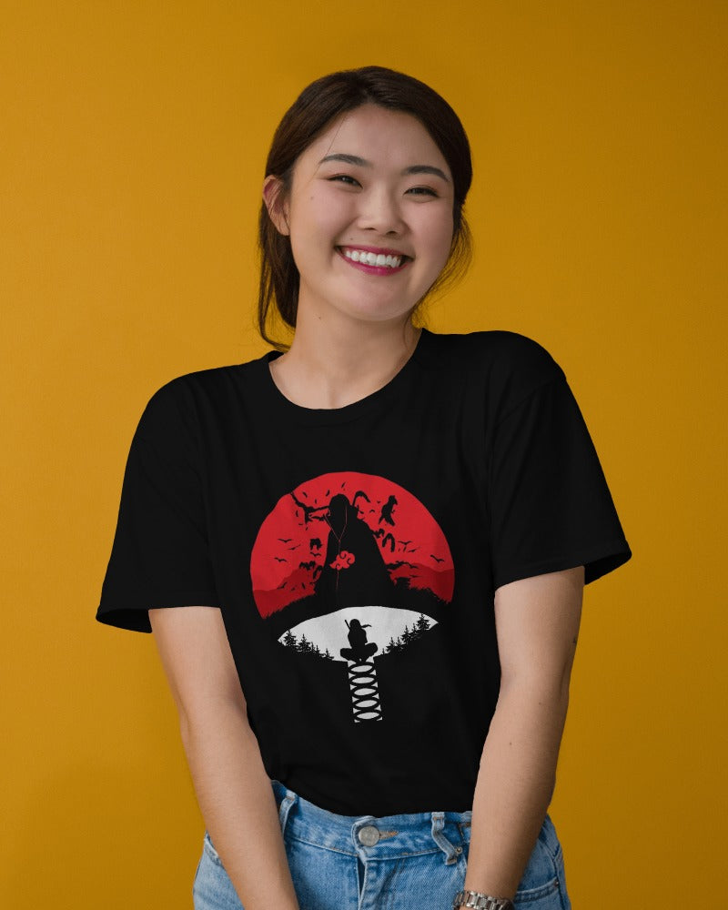 Anime design- Regular Fit Women Tshirt