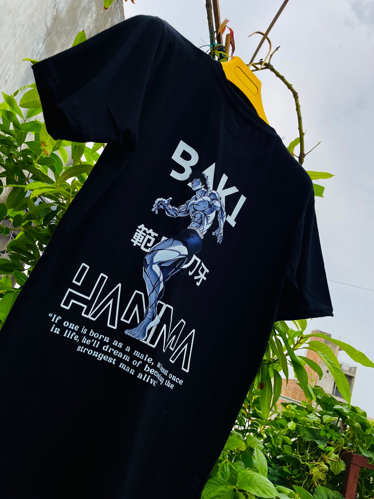 BAKI HANMA ANIME- Regular Fit Men Tshirt