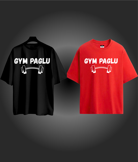 GYM PAGLU - Unisex Oversized Tshirt