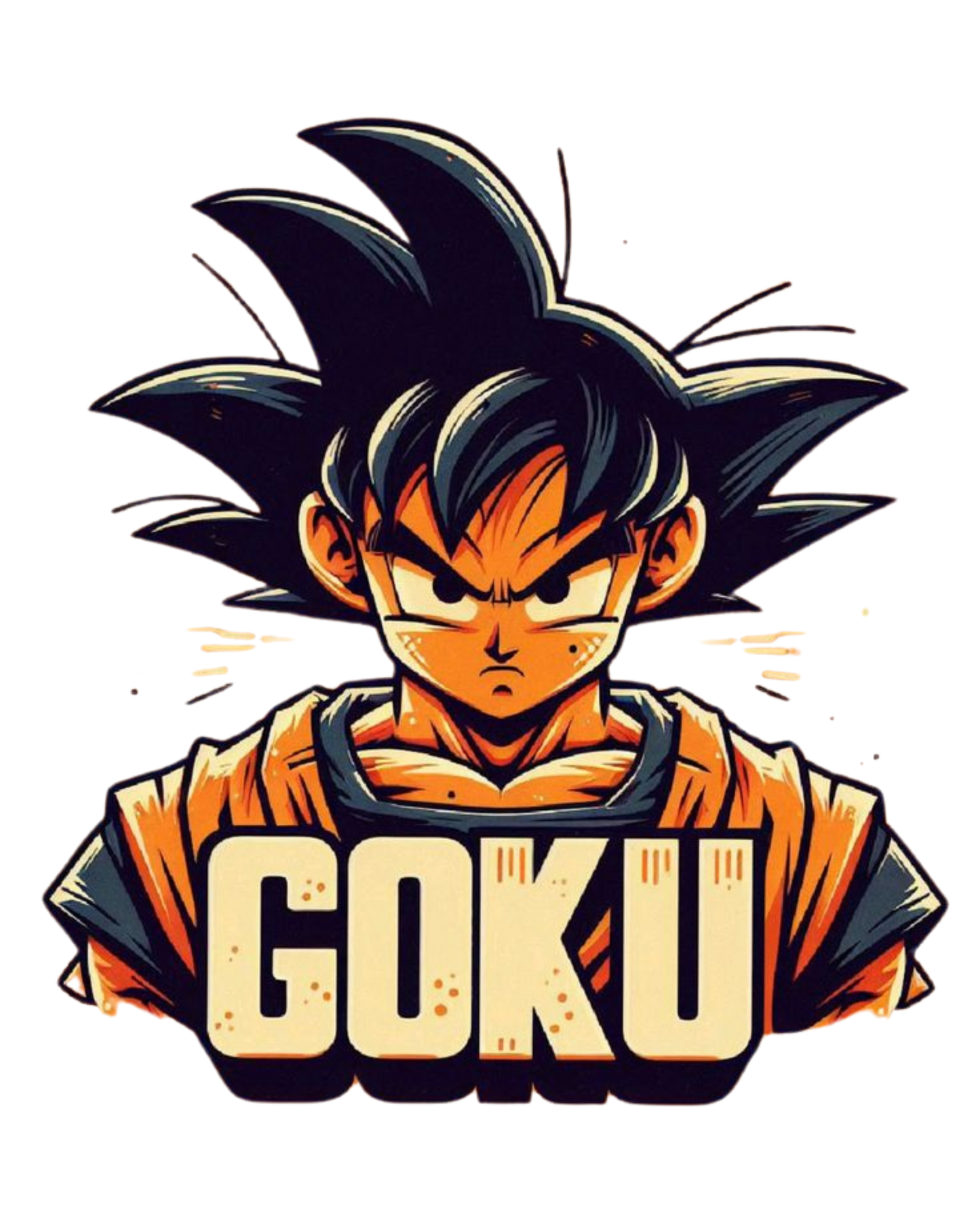 GOKU Anime- Regular Fit Men Tshirt