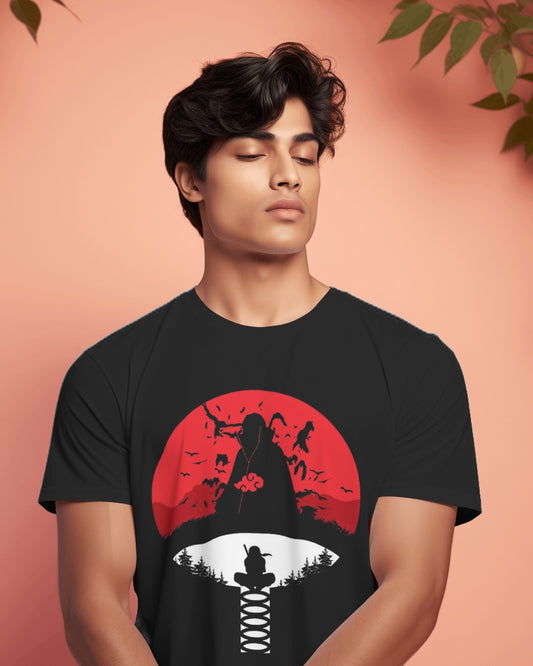 Anime design- Regular Fit Men Tshirt