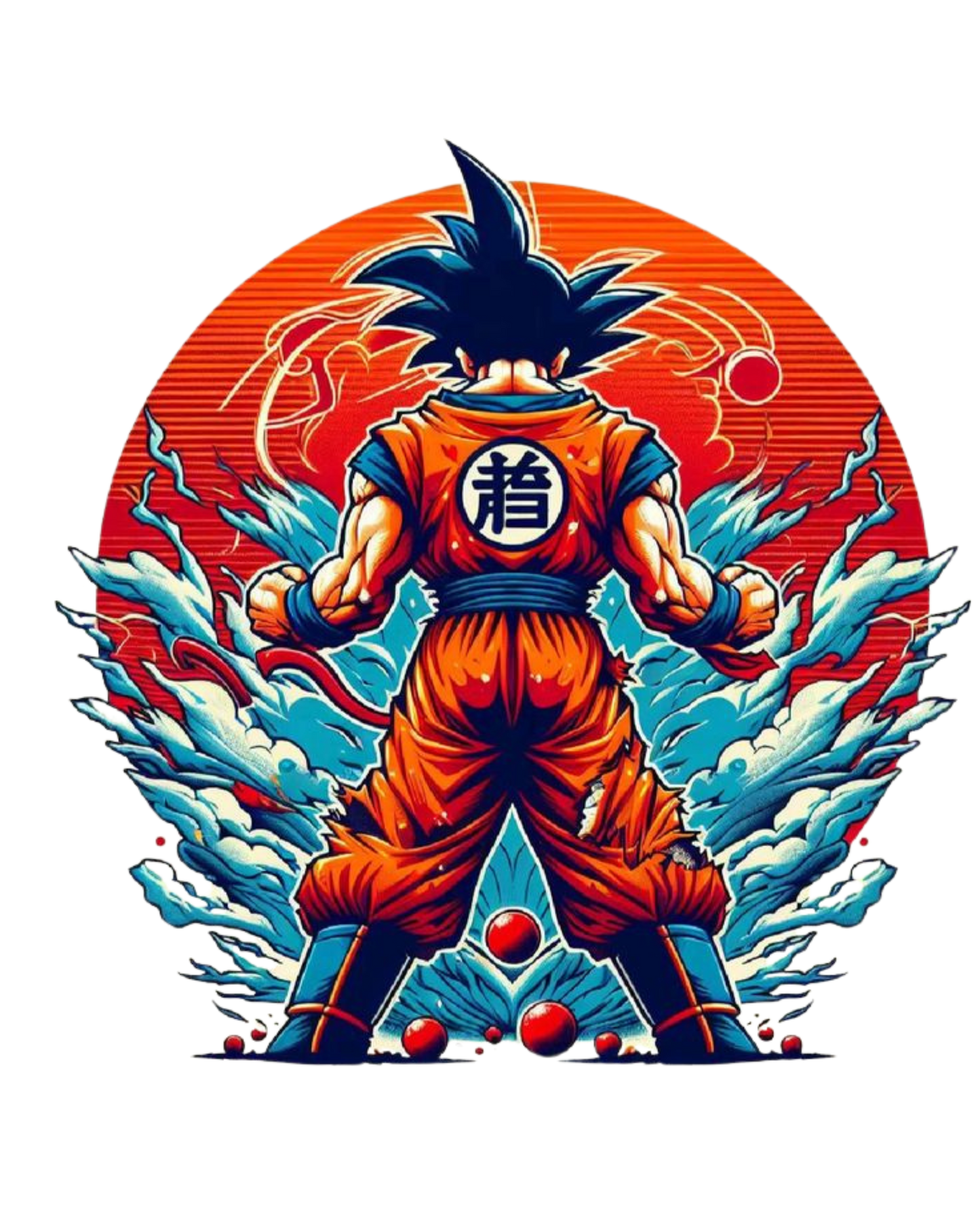 GOKU Anime- Regular Fit Men Tshirt