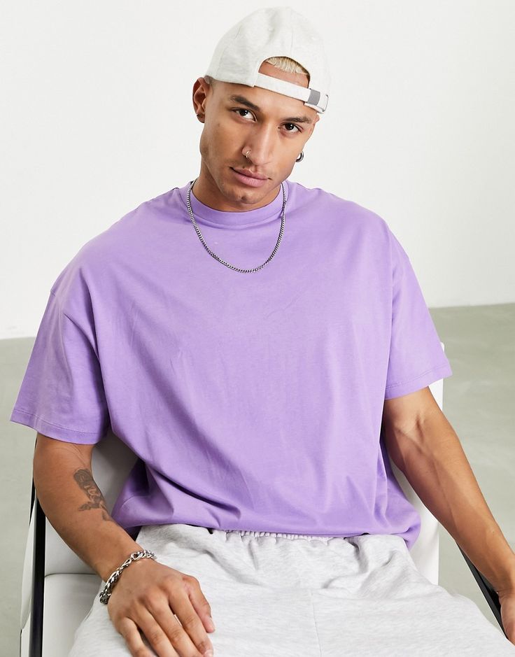 Plain Oversized Men T-Shirt