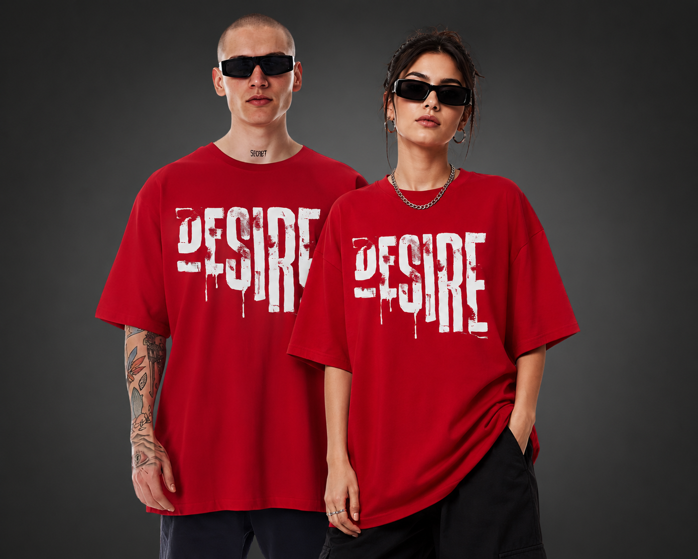 DESIRE - Unisex Oversized Tshirt