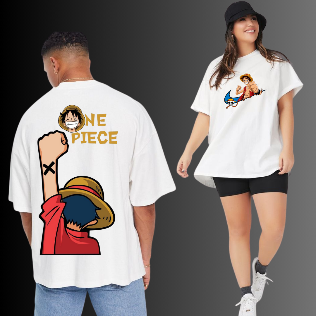 "Luffy The Pirate King"- Unisex Oversized Tshirt