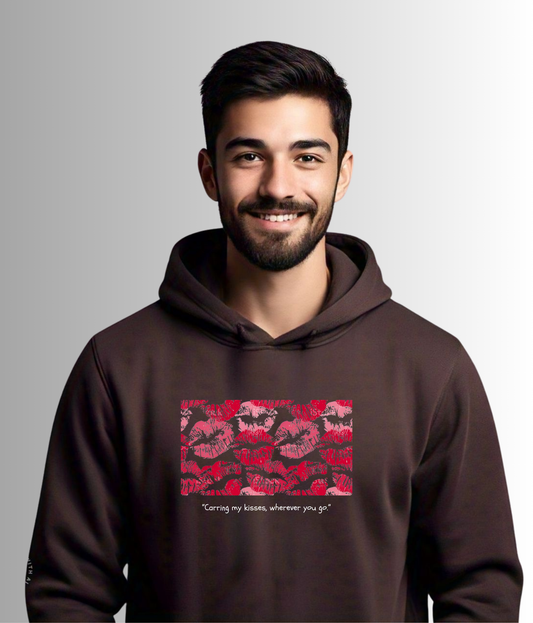 Kisses- Men Hoodie