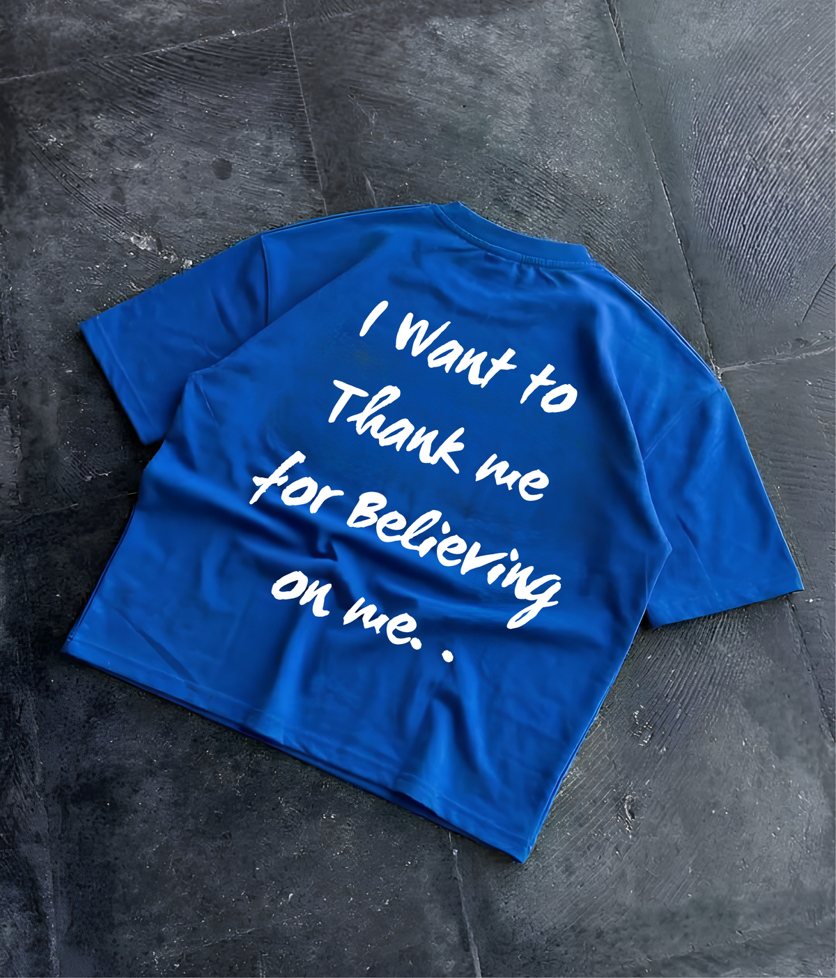 Believing on me - Unisex Oversized Tshirt