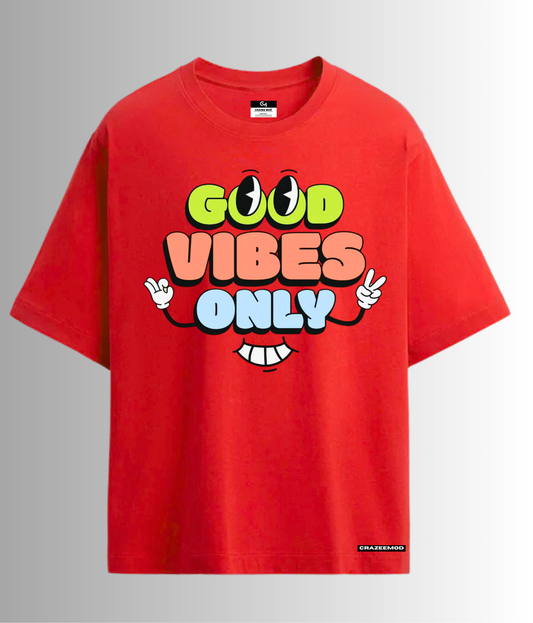 Good vibes Only- Unisex Oversized Tshirt