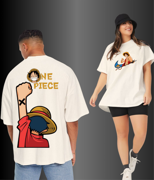 "Luffy The Pirate King"- Unisex Oversized Tshirt