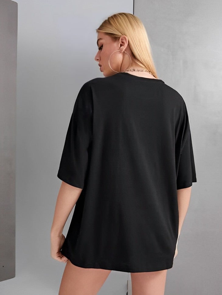 Plain Oversized Women T-Shirt