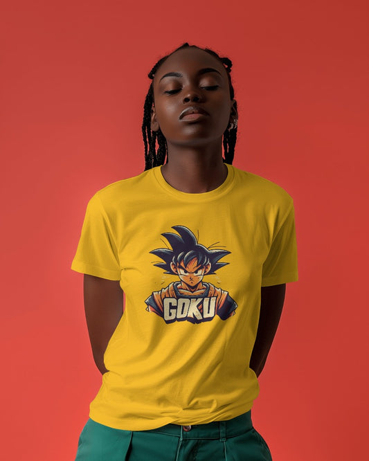 GOKU Anime-Regular Fit Women Tshirt