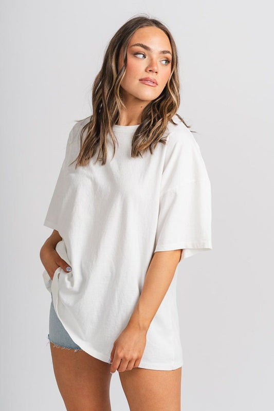 Plain Oversized Women T-Shirt