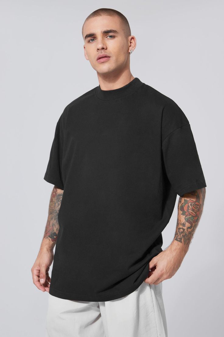 Plain Oversized Men T-Shirt