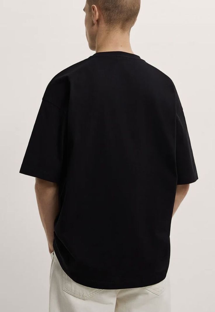 Plain Oversized Men T-Shirt