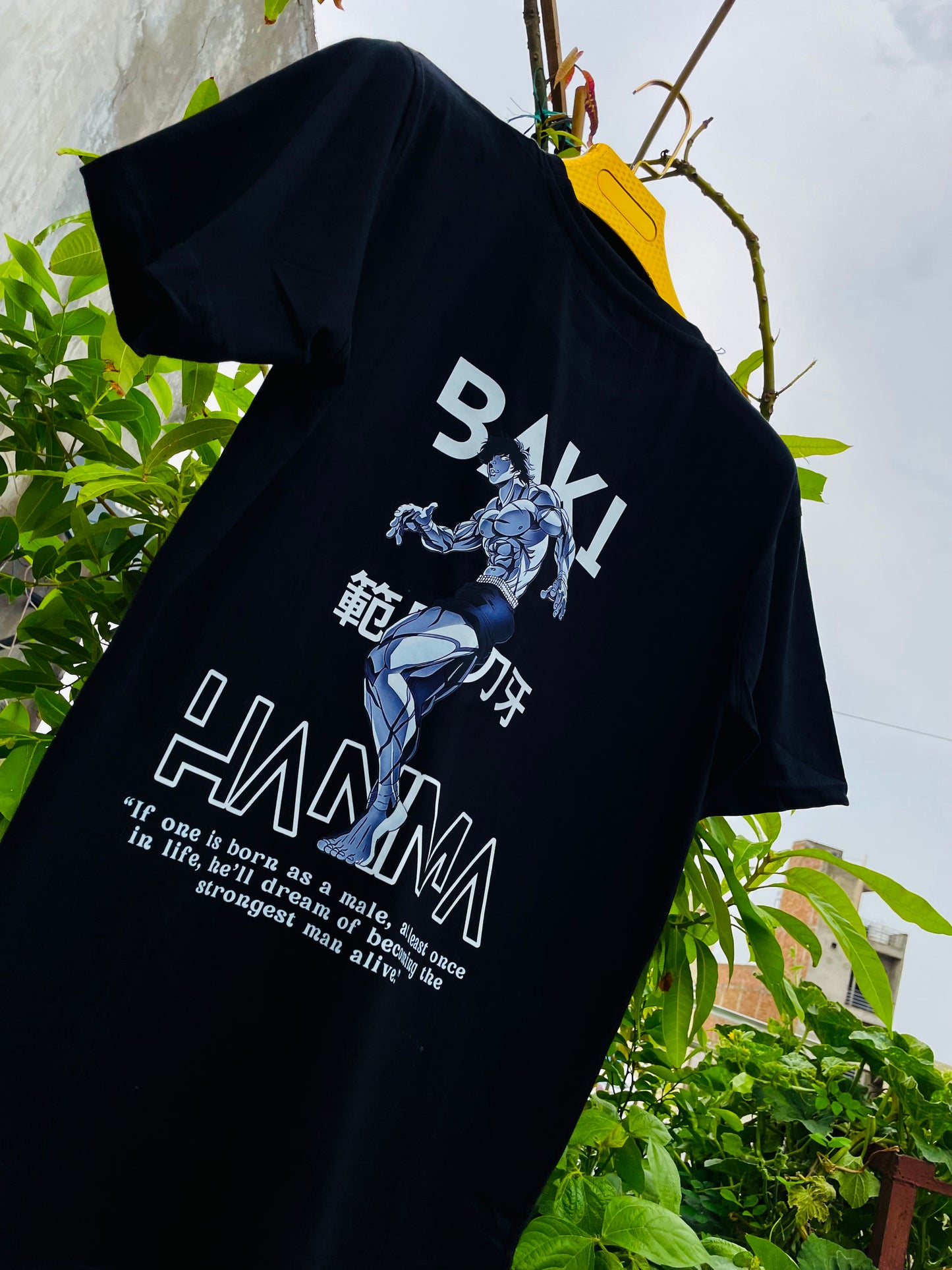 BAKI HANMA ANIME-  Regular Fit Men Tshirt