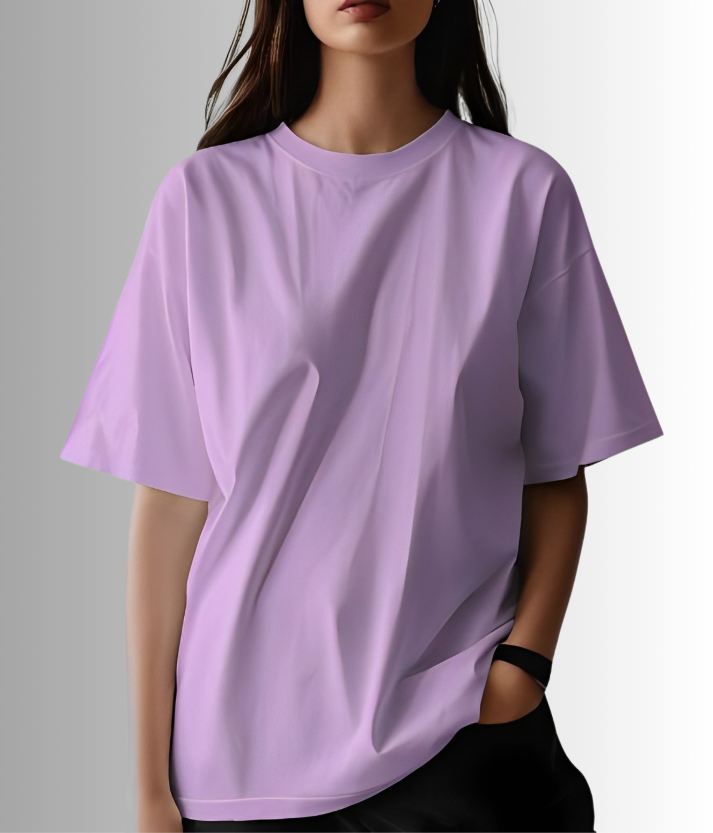 Plain Oversized Women T-Shirt