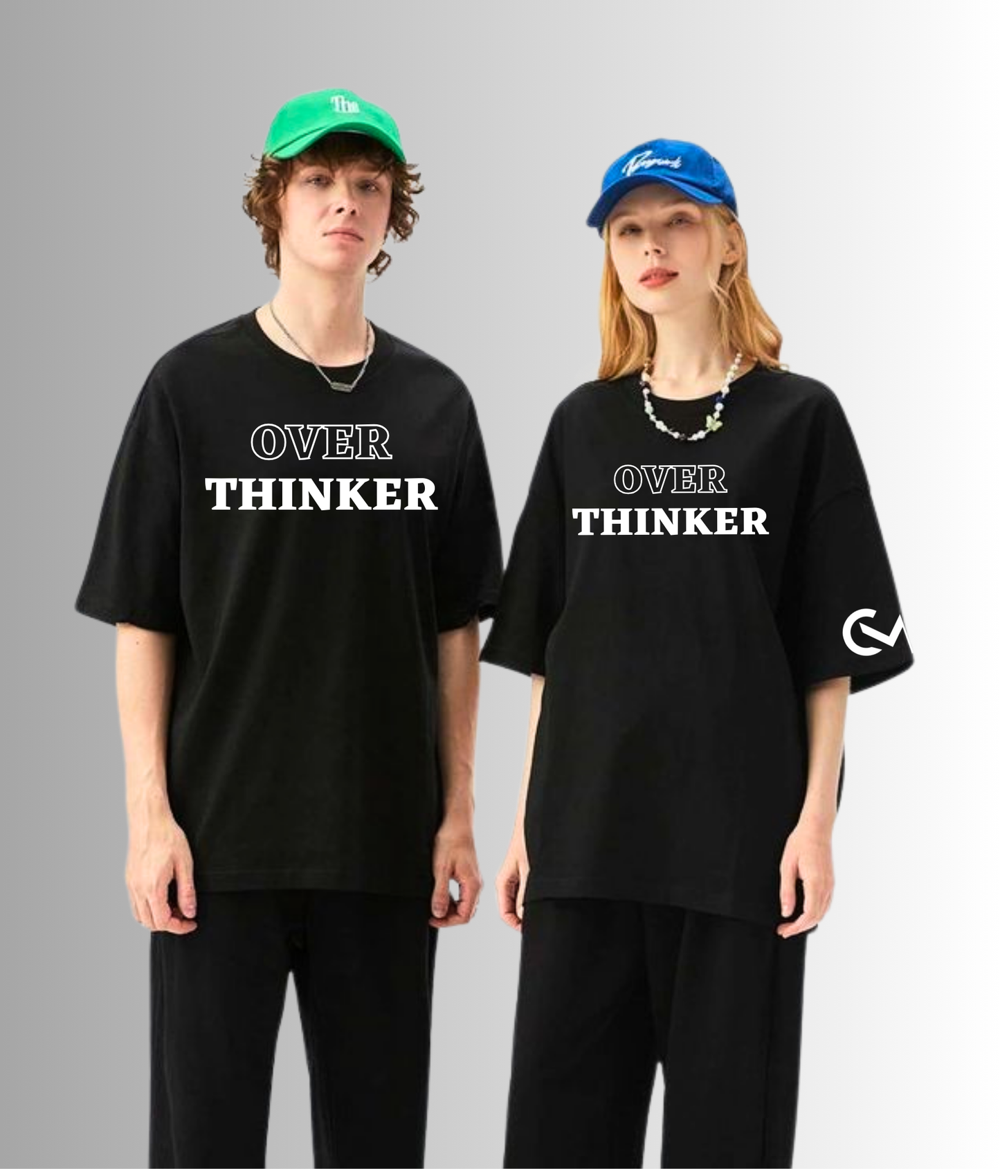 Over Thinker - Unisex Oversized Tshirt
